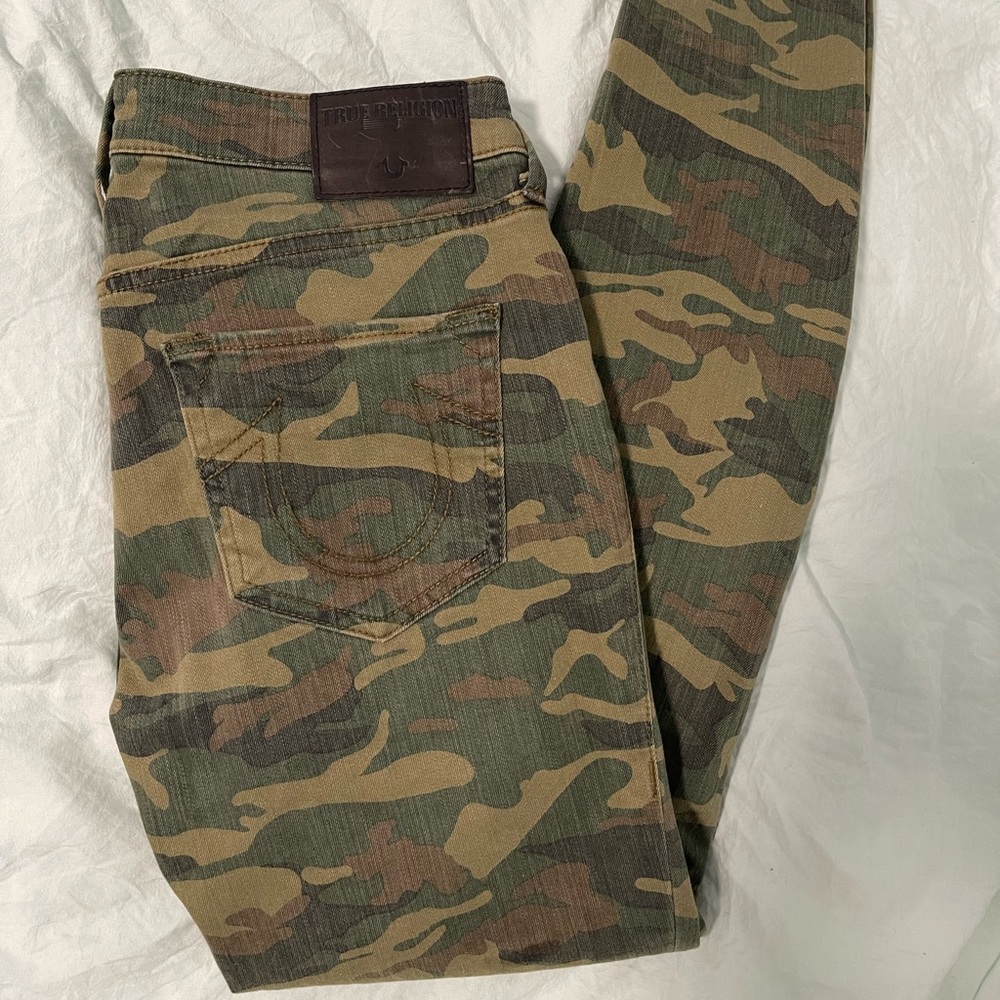 True Religion cameo skinny jeans